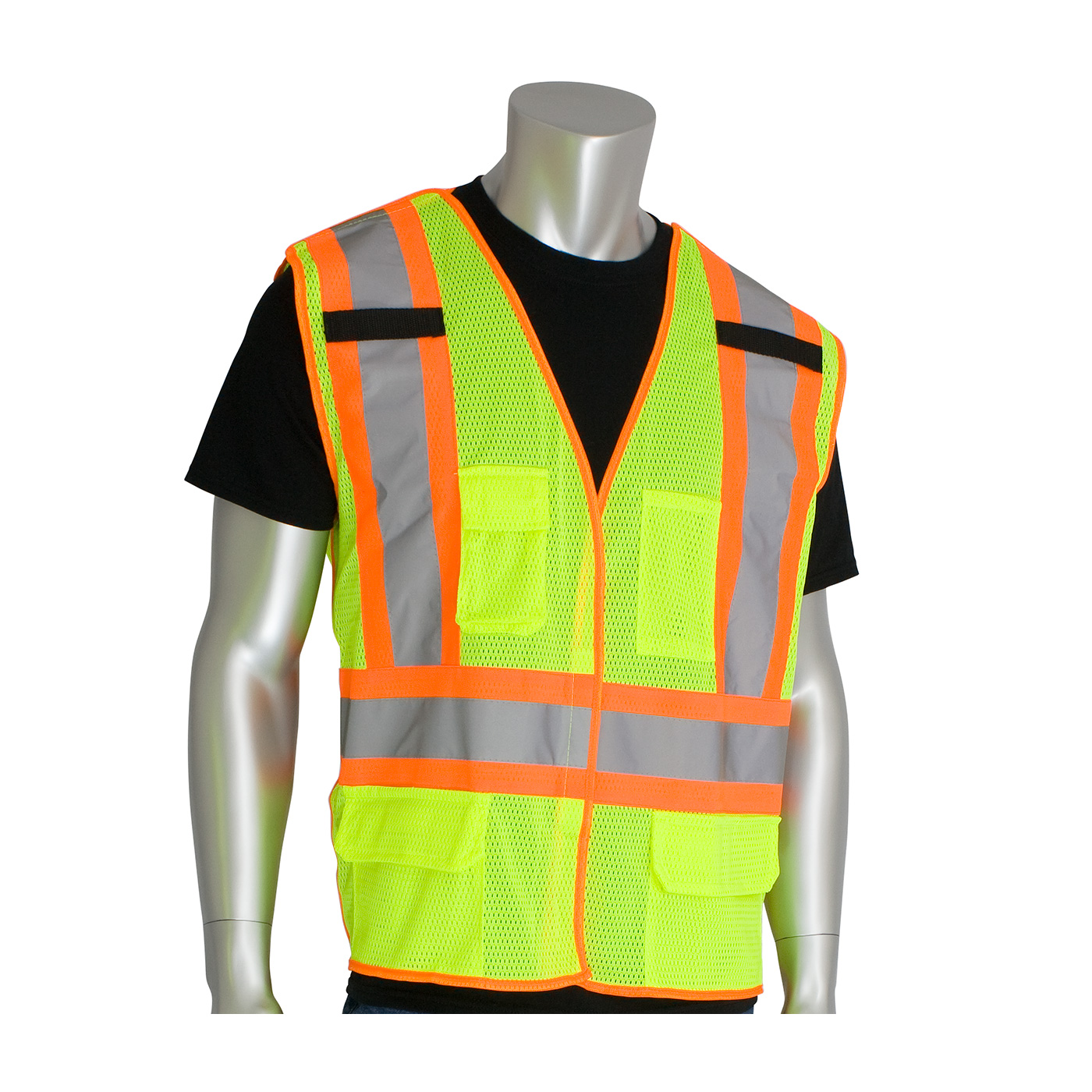 PIP TWO-TONE X-BACK MESH BREAKAWAY VEST - Class 2 Vests